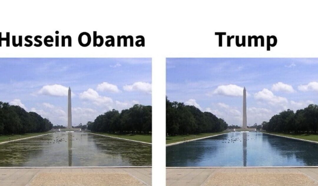 The Difference Between President Trump and Hussein Obama