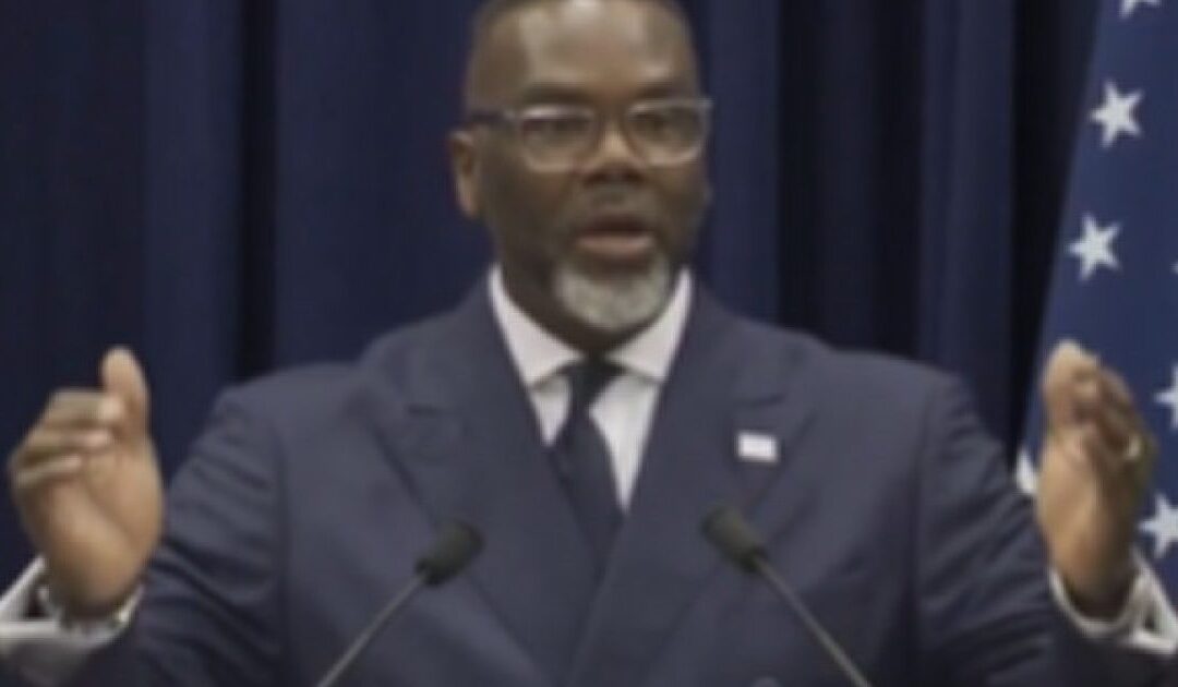 Chicago Mayor Brandon Johnson Calls for Reparations and Claims Restaurants Are Tied to Slavery in Bizarre Rant (VIDEO)