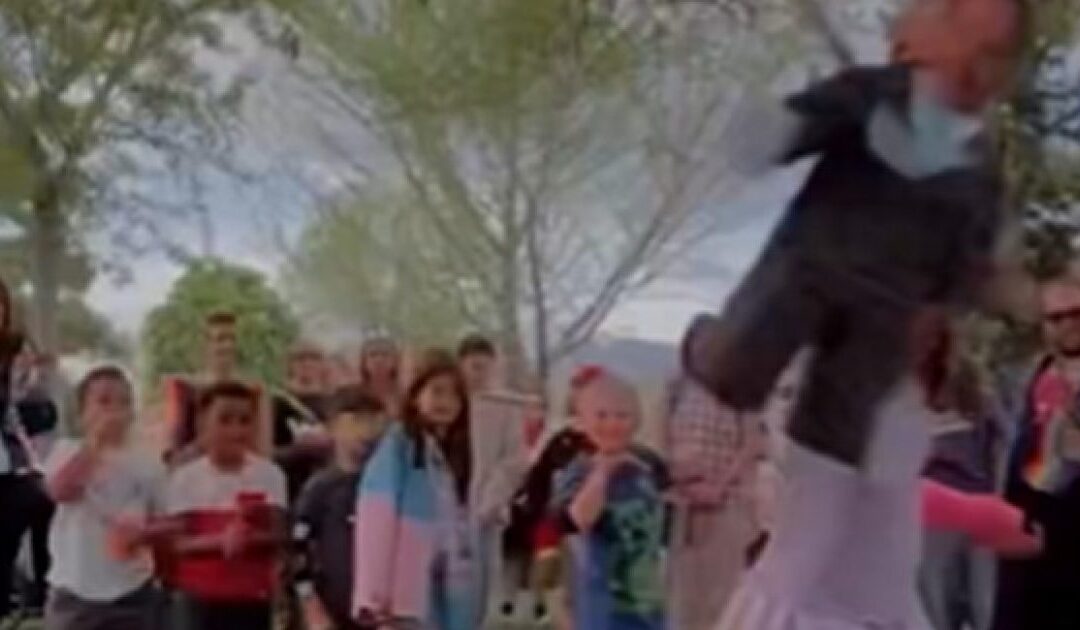 LGBT Event at Brigham Young University Features Painting of Trump’s Severed Head, Children Bashing a Piñata of Republican Senator Mike Lee