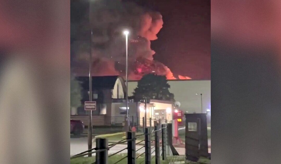 Major Fire Breaks Out at British RAF Fairford Base, Used by the USAF for Air Strikes on Iran