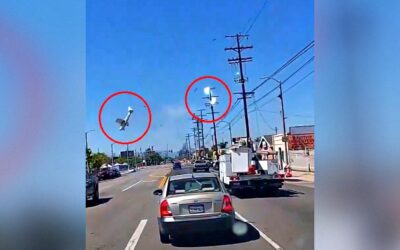 SHOCK VIDEO: Small Plane Hits Powerlines, Flips and Crashes to the Ground in California