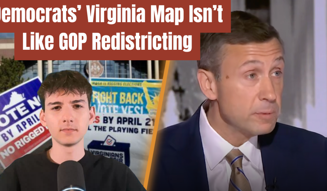 Why the Virginia Redistricting Scheme Is Not Even Close to GOP Redistricting