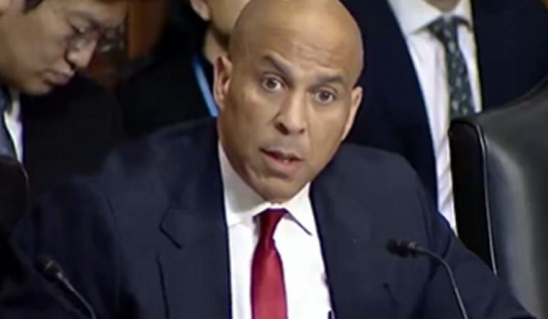 Cory Booker Calls for ‘Foot Soldiers’ to Take to the Streets to ‘Stand Up’ Against ‘Darkness’ in Bizarre Rant