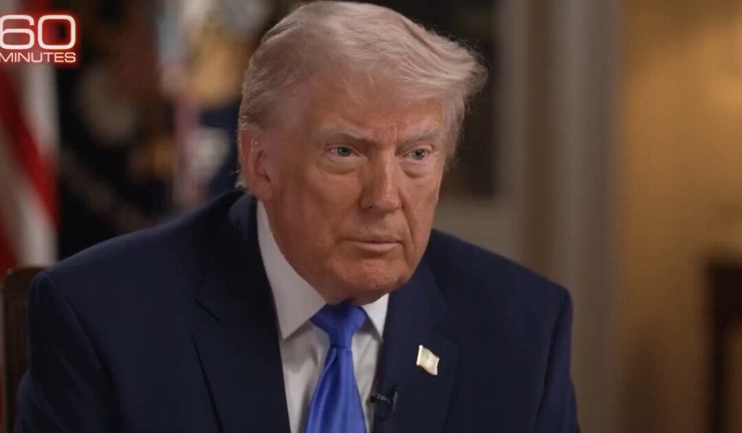 60 Minutes Interview: President Trump Recounts Moment Secret Service Rushed Him During WHCD Shooting (VIDEO)