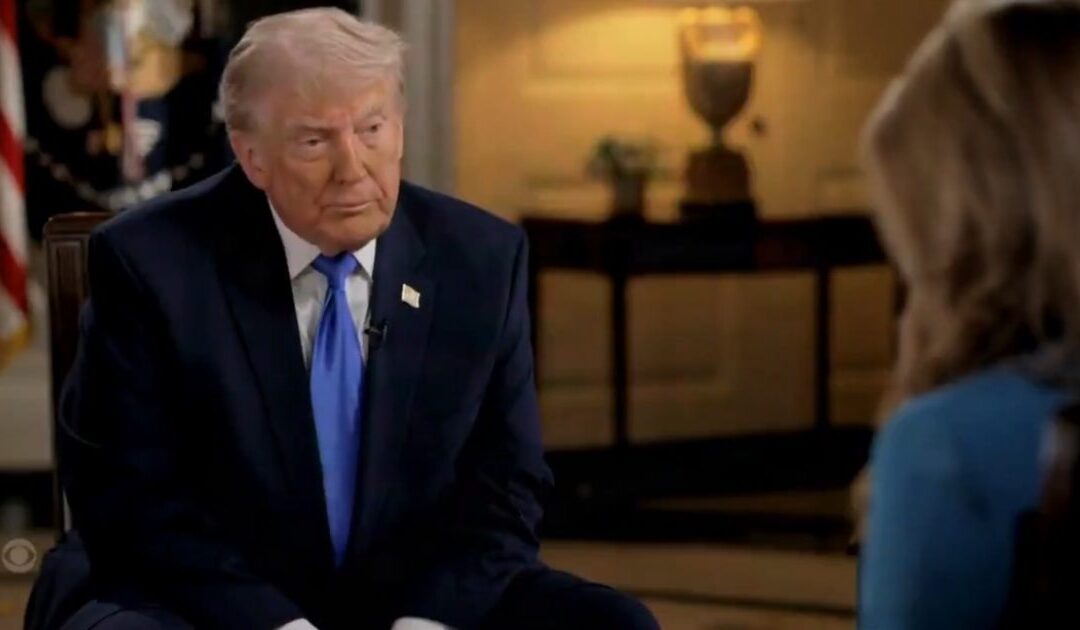 “You Should be Ashamed of Yourself” – Trump Blasts ’60 Minutes’ Anchor Norah O’Donnell to Her Face For Reading WHCD Shooter’s Manifesto (VIDEO)