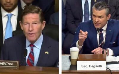Hegseth Takes Stolen Valor Democrat Blumenthal to the Woodshed (VIDEO)