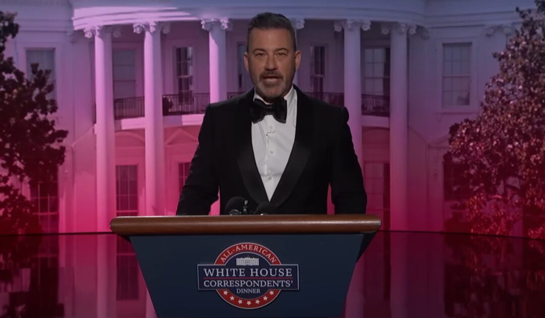 Days Before Latest Trump Assassination Attempt, Jimmy Kimmel Gave Mock White House Correspondents’ Dinner Speech Taunting First Lady Melania: “Mrs. Trump, you have a glow like an expectant widow”