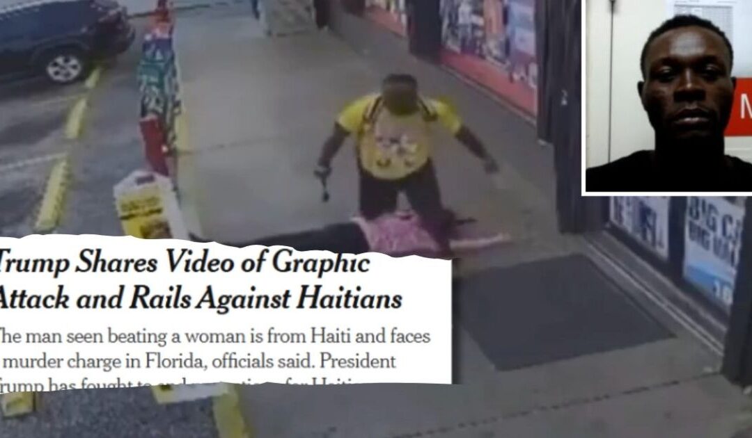 New York Times Downplays Savage Hammer Murder of Mother to Attack Trump, Doesn’t Include That Killer Was an Illegal Alien from Haiti
