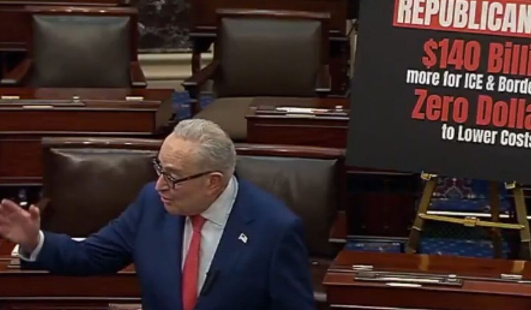 Trump Blasts Chuck Schumer for Declaring ‘Nobody Respects Border Patrol or ICE’ — ‘HE MUST IMMEDIATELY APOLOGIZE TO THESE GREAT PATRIOTS, AND I MEAN NOW!’