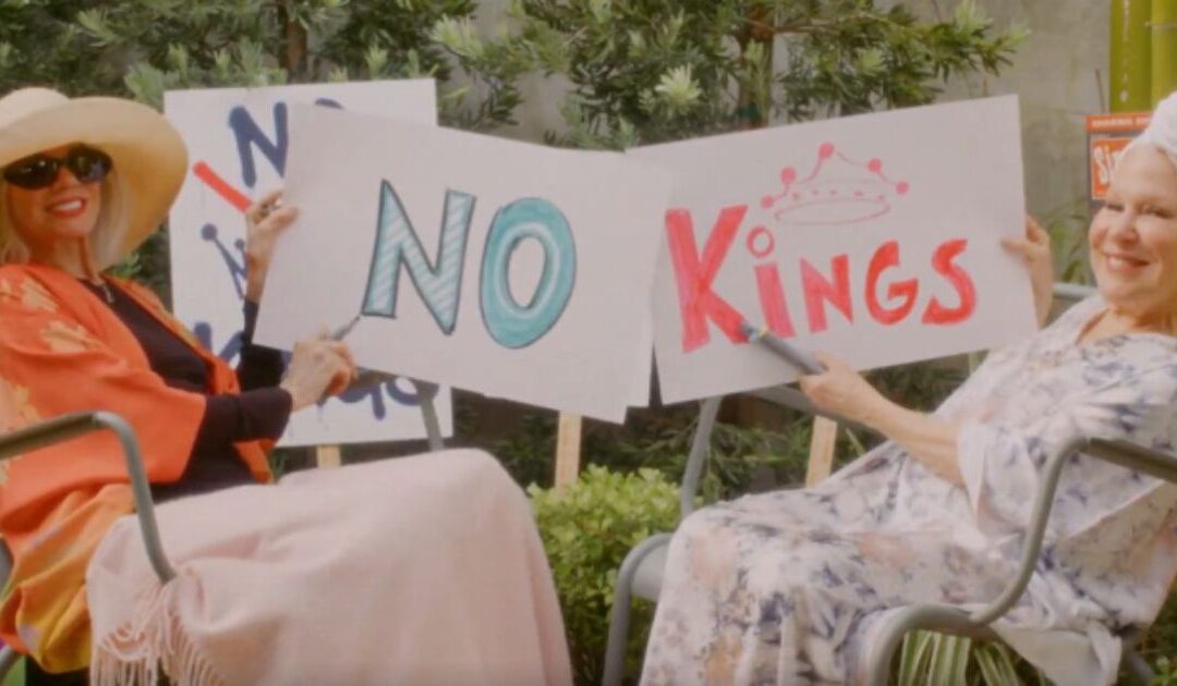 Bette Midler Drops Deranged Anti-Trump Music Video for ‘All You Fascists Bound to Lose’ Remake Featuring ‘No Kings’ Rally Footage and Washed-Up Celeb Friends (VIDEO)