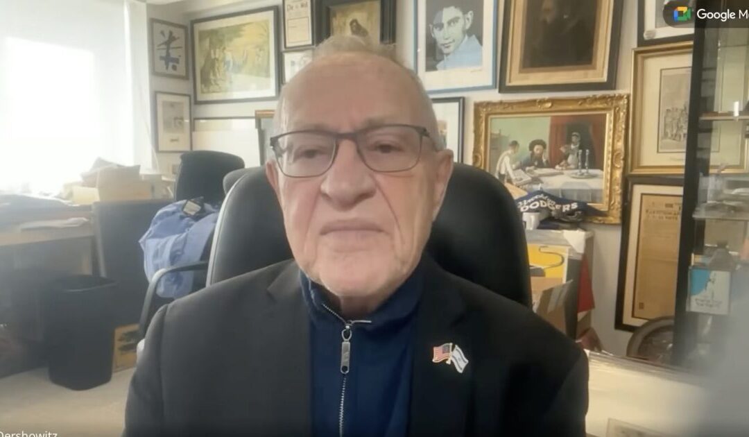 Alan Dershowitz OFFICIALLY Ditches Democrat Party After 67 Years, Registers Republican — Blasts Party’s Anti-Israel Turn and “Radicalism” as Threat to America