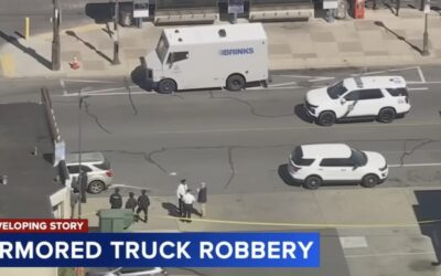 BRAZEN DAYLIGHT HEIST IN DEMOCRAT-RUN PHILADELPHIA — Two Armed Thugs with Rifles Steal $1.8 MILLION from Brinks Armored Truck in Broad Daylight… Suspects Escape Clean