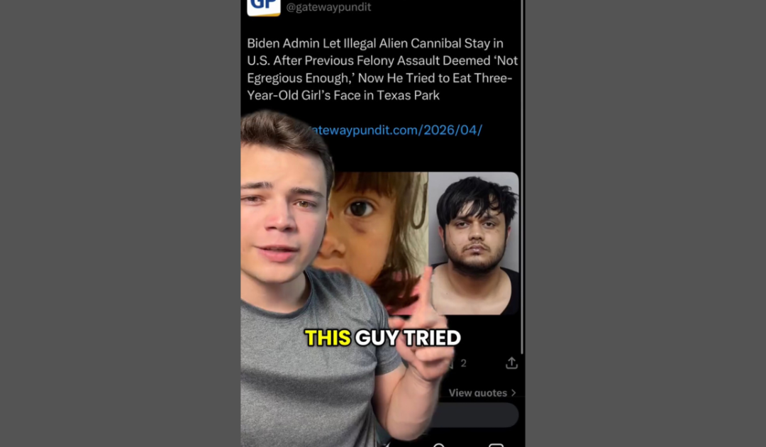 Victor Reacts: Illegal Alien Tries to Eat Toddler’s Face, We Must Stop Mass Immigration! (VIDEO)