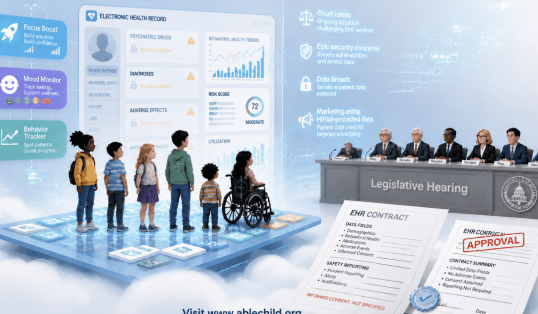 ABLECHILD: When Health Behavioral Health IT Turns Children Into Targets