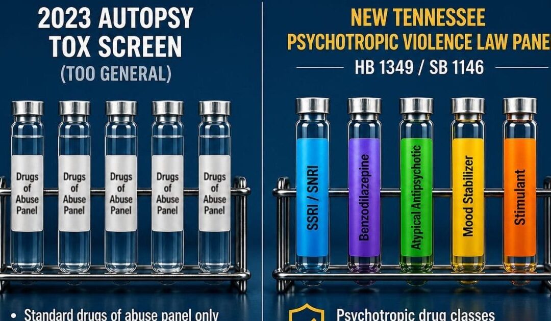Tennessee Doubles Down on New Toxicology Law that Broke the Silence on Psychiatric Drugs & Mass Shootings