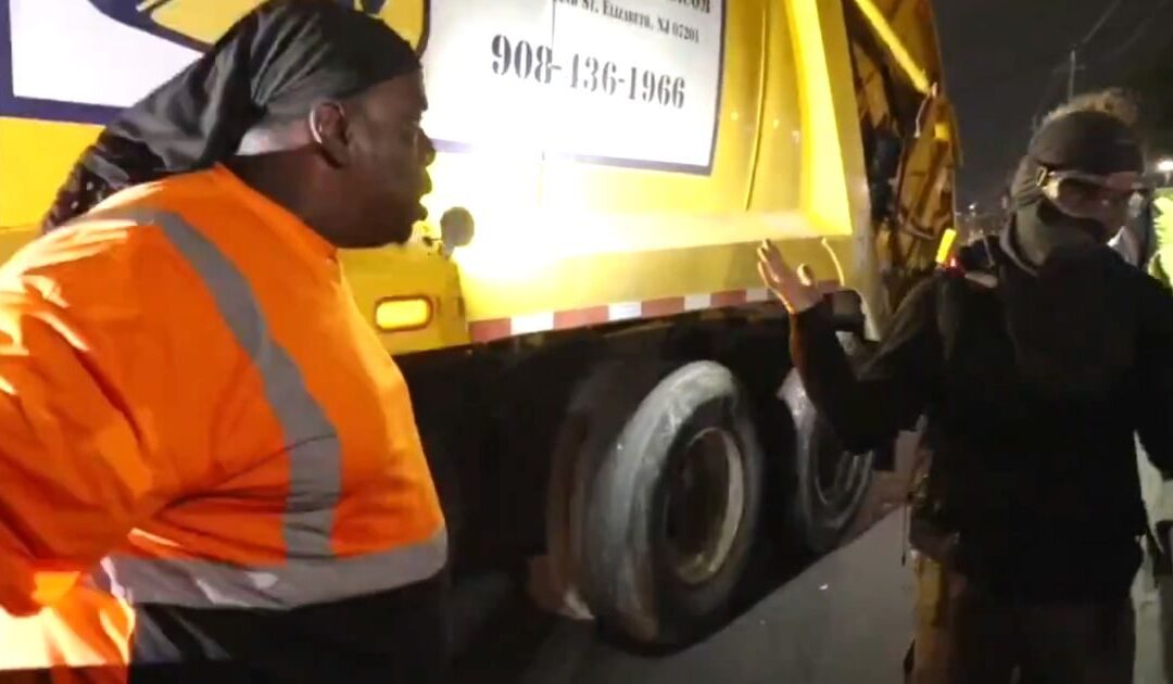 Watch: Anti-ICE Agitators Show Their True Colors When Truck Driver Gets Out of Vehicle and Confronts Them