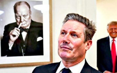 BRITISH PALACE COUP: Trump Says ‘It Will Be Tough’ for Keir ‘Not a Churchill’ Starmer To Survive the Crisis With MPs Challenging His Premiership (VIDEO)