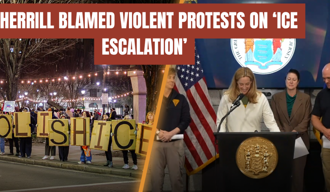 New Jersey Gov. Mikie Sherrill Sides With Anti-ICE Protesters After Violent Chaos at Newark Detention Facility (VIDEO)