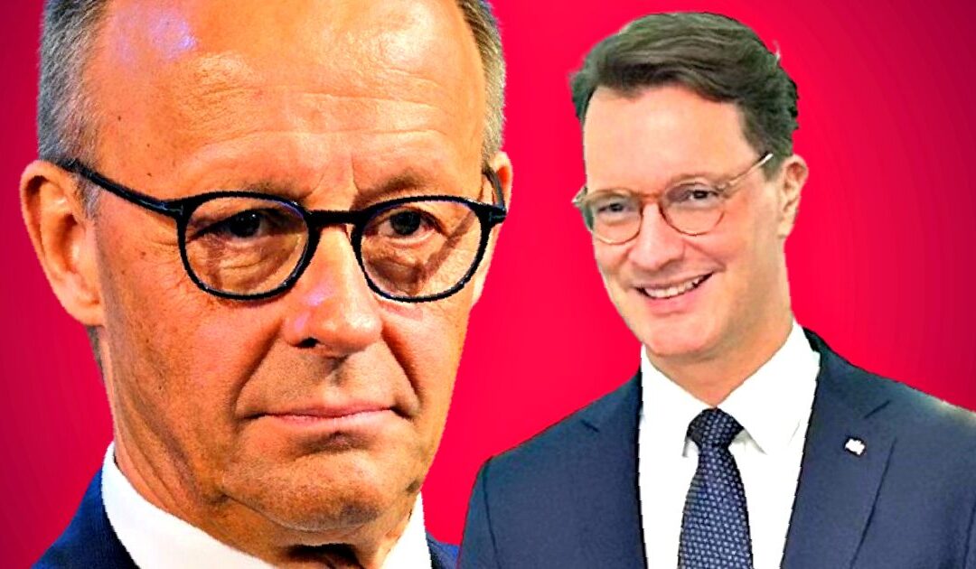 Failing German Chancellor Friedrich Merz on the Ropes as His CDU Party Plans ‘Palace Coup’ To Enthrone Young and Popular Hendrik Wüst in His Place