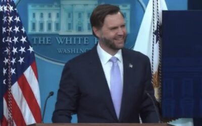 WATCH: Vance Hilariously DESTROYS Reporter After Biased Word Salad Question – “This Is a Hell of a Question… a Speech Masquerading as a Question”