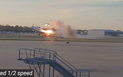 WATCH: Newly-Released CCTV Footage Shows Moment UPS Plane’s Engine Falls Off Before It Explodes Into Massive Fireball