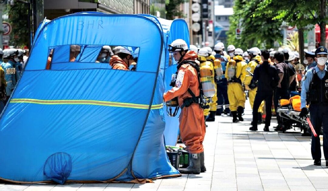 NEW: Over 20 People Hospitalized After Man Sprays Mystery Substance in Luxury Tokyo Mall