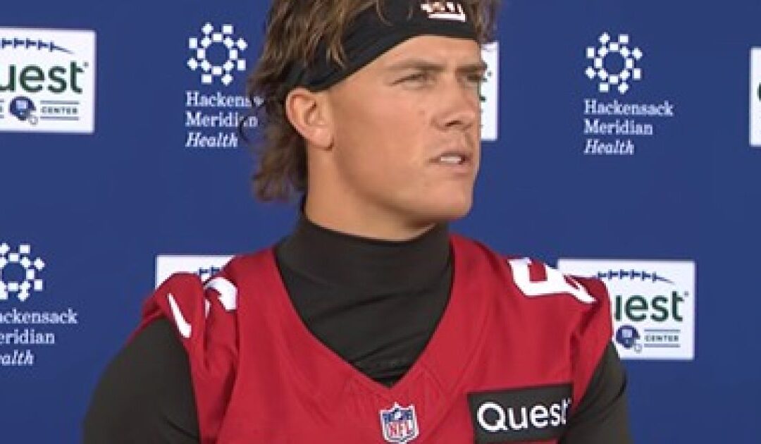 Young NFL Quarterback Delivers a Brilliant Response to the Haters Attacking Him for Supporting Trump and Introducing the President at a Rally (VIDEO)