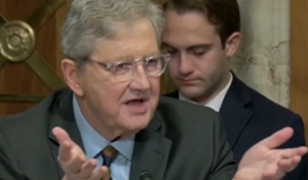Senator John Kennedy Reveals That California’s Medicaid System Will Pay for EXORCISMS (VIDEO)