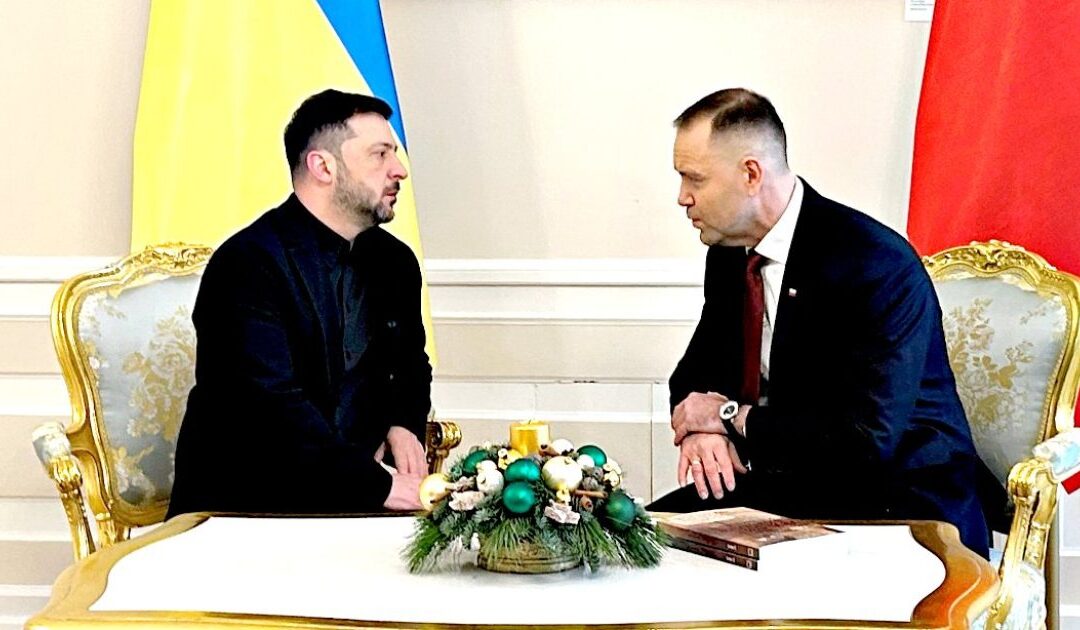 President Nawrocki Wants Zelensky Stripped of Top Polish Honor for Glorifying WW2 Nazi War Criminals