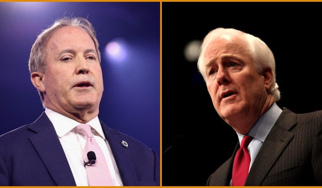 SHOWDOWN IN LONE STAR STATE: Cornyn Calls on Support from Democrats — Paxton Leading Big in Prediction Polls – Voting Ends at 8 Central