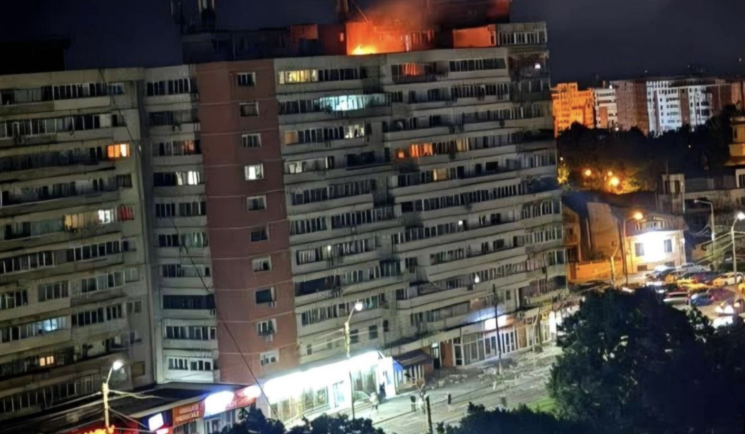 War Spills Into NATO Territory: Russian Drone Hits Romanian Apartment Building
