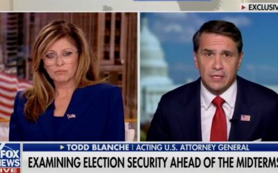 HUGE: Acting AG Todd Blanche Drops NUCLEAR Truth Bomb – “There’s a Ton of Evidence That the 2020 Election Was RIGGED” – CONFIRMS Multiple Criminal Investigations Underway