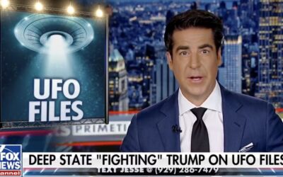 Jesse Watters Lights Up Internet with “Reptilian UFO Segment” — Says Pentagon Recovered DOZENS of Crashed UFOs with FOUR Alien Species, Including 7-Foot Beings with Long Tails Like Lizards