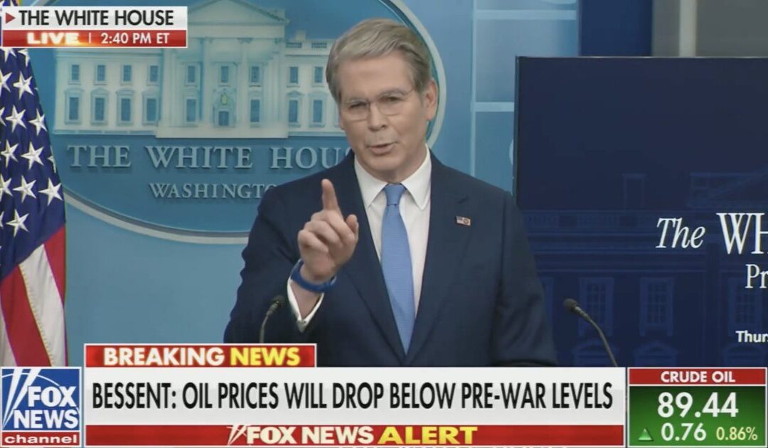 Scott Bessent Just Ended Gavin Newsom’s Entire Argument Over Proposed 100% Tax on Trump Anti-Weaponization Payouts in Five Words