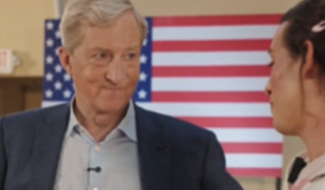 California Democrat Governor Candidate Tom Steyer Just Can’t Stop Focusing on Trans Athletes in Girls’ Sports (VIDEO)