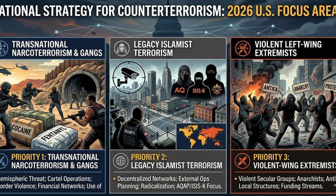 Trump Administration Releases 2026 US Counterterrorism Strategy: “We Will Find You and We Will Kill You”