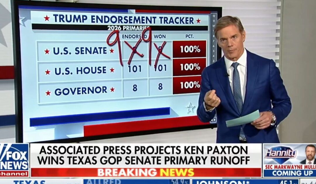 TRUMP DYNASTY: President Trump Goes 118 for 118 in Primary Endorsements – DID NOT LOSE A SINGLE RACE!