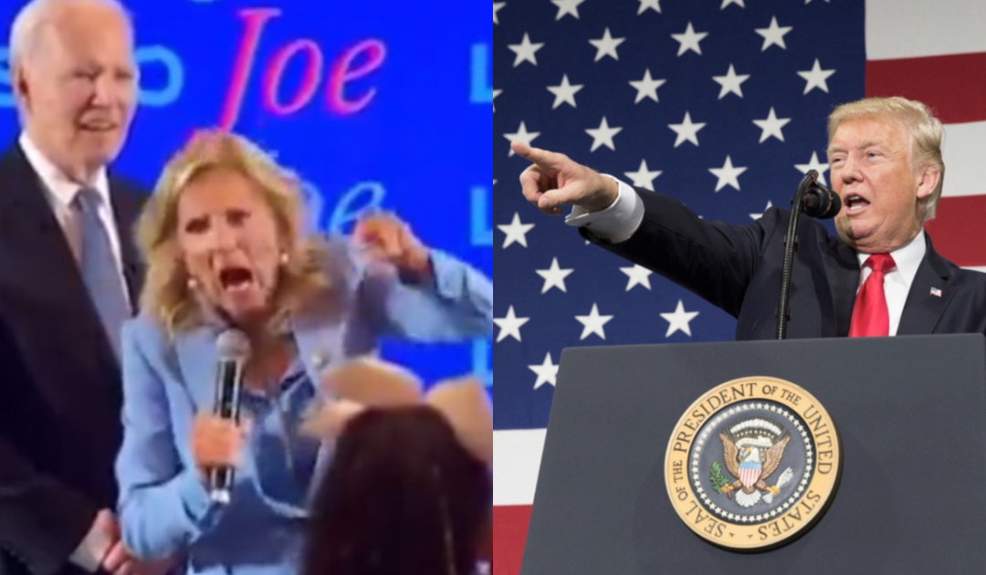 NEW: Trump ZINGS Jill Biden After Claiming She Thought Joe Biden Was Stroking Out During Debate