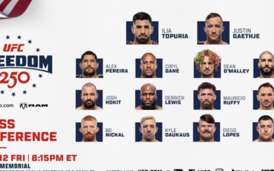 WATCH LIVE: UFC Freedom 250 Holds Pre-Fight Press Conference