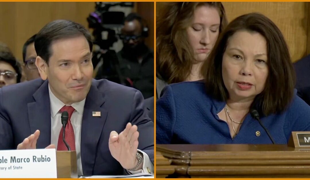 ‘WHEN DO I GET TO TALK HERE?!’ Sec. Marco Rubio Snaps Back After Classless Dem Tammy Duckworth Lobs Unhinged Attacks