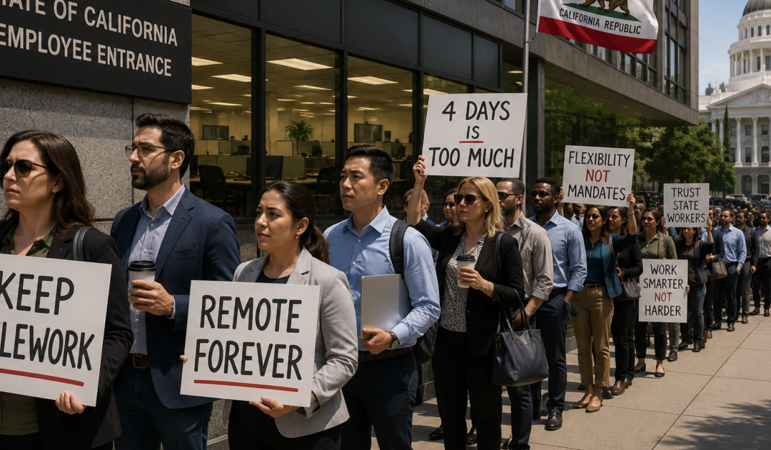 Entitled California State Workers Threaten ‘Mass Exodus’ Over Return-to-Office Order