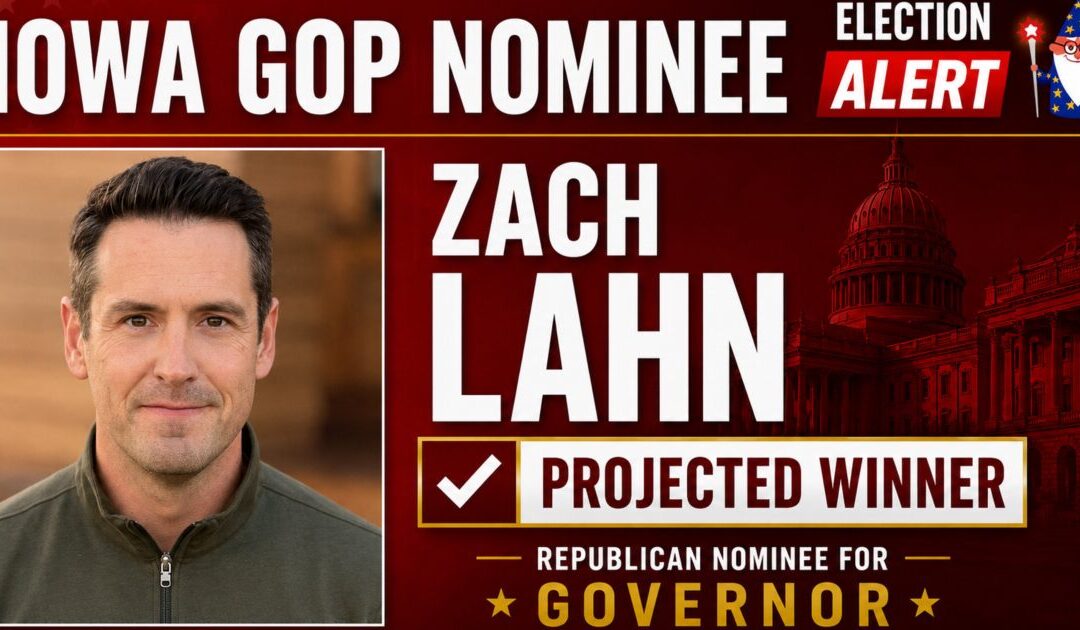 MAHA-Backed Zach Lahn Defeats Trump-Endorsed Randy Feenstra to Win Iowa GOP Nomination for Governor