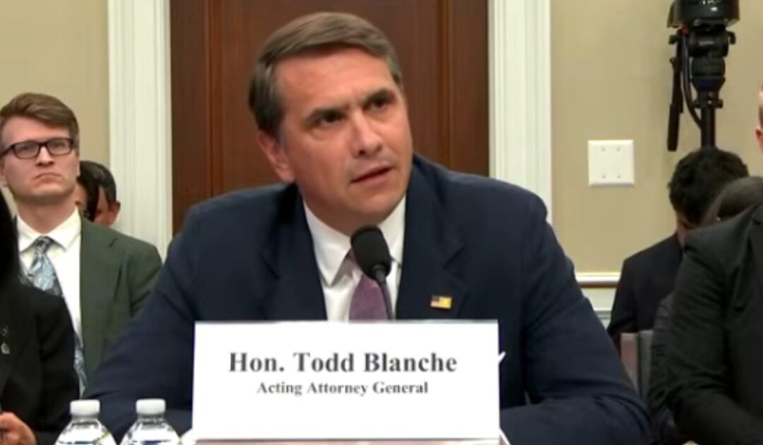 BREAKING: Blanche Confirms Trump’s $1.78 Billion Weaponization Fund Has Been Scrapped (VIDEO)