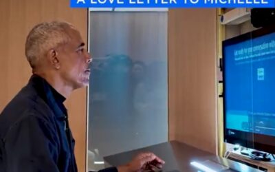 “I Have a Super Hot Wife” – Barack Obama Savaged After Releasing Love Letter to Michelle Obama to Promote Opening of Hideous Library (VIDEO)