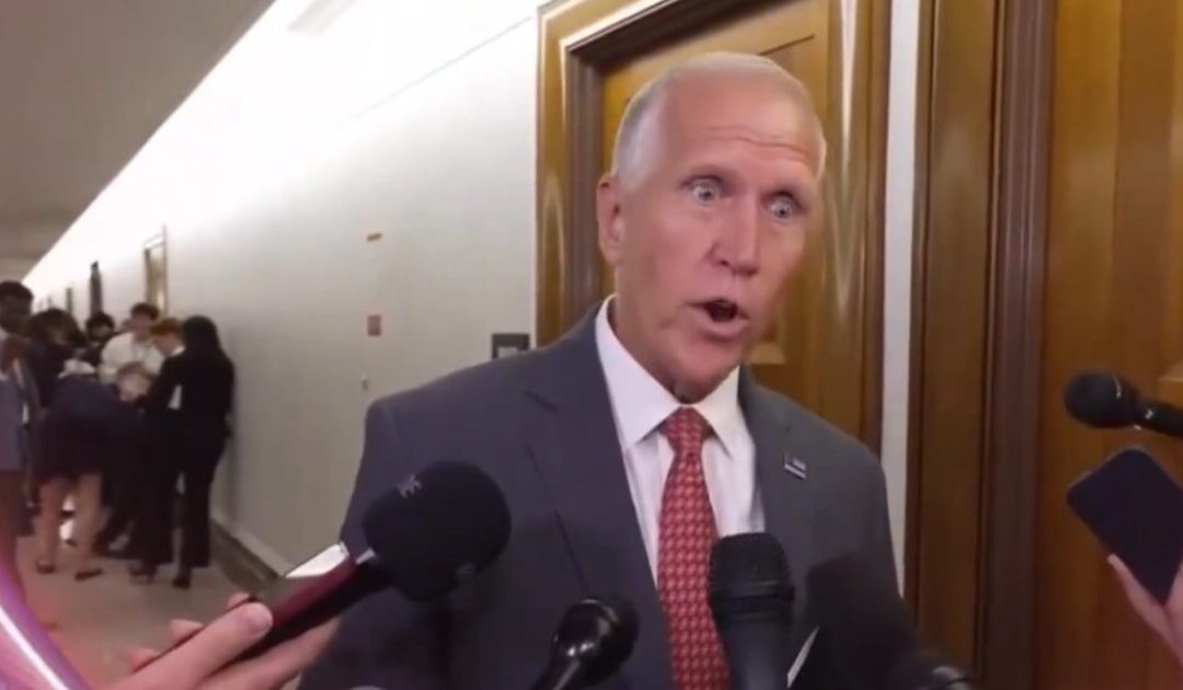 “Steamy Pile of DOGE Sh*t!” – Crazed Tillis Trashes Pulte For Firing Deep State Intel Officials (VIDEO)
