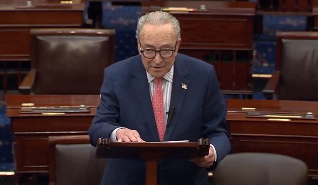 Schumer Lashes Out at Trump, Calls SAVE America Act an “All Out Assault on Voting Rights” in Senate Floor Rant (VIDEO)