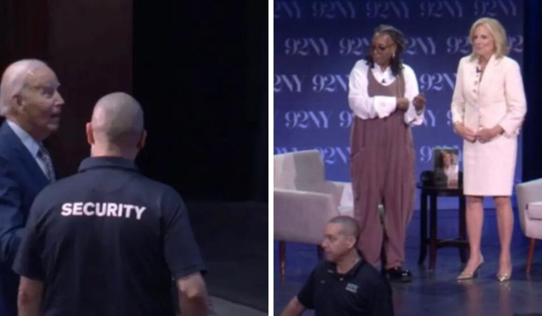 A Very Confused Joe Biden Crashes Jill’s Book Event, Steals Spotlight in Extremely Pathetic and Uncomfortable ‘Who Do You Love Most?’ Moment