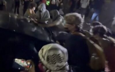 FAFO: Leftist Rioter Receives Instant Karma After Jumping in Front of Fast-Moving Vehicle Outside ICE Detention Facility in New Jersey (VIDEO)