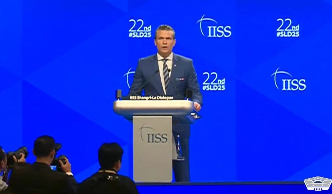 Secretary of War Hegseth Declares End of Free Ride for Allies at the Shangri-La Dialogue