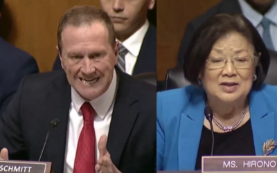 FIREWORKS! “You’re Damn Right We’re Deporting You” – Sen Eric Schmitt GOES OFF on Dem Mazie Hirono After She Argues Fraudsters, Murderers, and Terrorists Shouldn’t be Denaturalized (VIDEO)